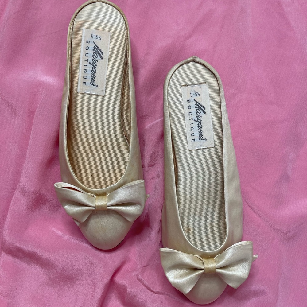 Vintage Late 50’s Slippers